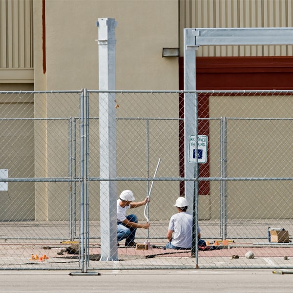how much time can i lease the temporary fence for my building site or event in Oakland Park